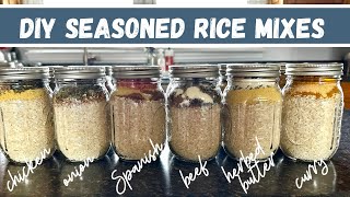 Make Your Own Seasoned Rice Mixes [upl. by Olra]