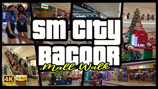 SM City Bacoor Mall Walk  Walking Tour  Philippines 4K [upl. by Fineberg]