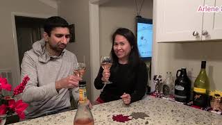 Manischewitz Cream Peach  Kosher  Wine Best Review  Arlene amp Jai  USA [upl. by Oca269]