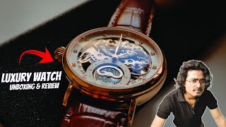 Best Affordable Luxury Watch You Can Buy on Amazon Diollo Skeleton Dial Edition Unboxing amp Review [upl. by Atat]