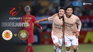 HIGHLIGHTS CA HÀ NỘI  ĐA THANH HÓA  TUYỂN THỦ RỰC SÁNG CHIẾN THẮNG BÙNG NỔ  VLEAGUE 202324 [upl. by Lyndsie266]