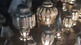 Djemaa El Fna squares lanterns فوانيس ساحة جامع الفنا [upl. by Arly]