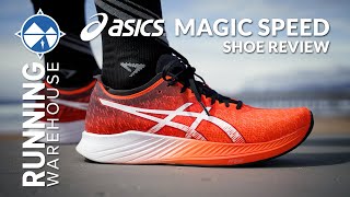 ASICS Magic Speed Review  The Best Carbon Plated Racing Shoe Under 150 [upl. by Llebanna]