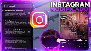 INSTA PRO APK INSTAGRAM MODIFICADO com FUNÇÕES INCRÍVEIS para CELULAR ANDROID  ATUALIZADO 2024 [upl. by Ahseral]