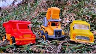 Adventure in the forest and find the car  Fun toy story for kids  COAS CAR TOYS 42 [upl. by Arymat555]