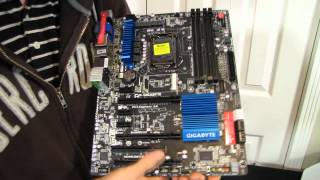 Gigabyte Z77XUD3H Ivy Bridge SLI Gaming Motherboard Unboxing amp First Look Linus Tech Tips [upl. by Elberfeld330]