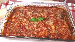 Gratin daubergines au parmesan  Facile et délicieux 🍆🍅 319 [upl. by Gobert550]