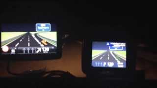 TOMTOM Urban Rider vs TOMTOM Start TOMTOM GPS TEST [upl. by Oryaj]