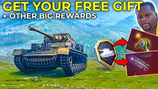 Get Your Free Gift Rewards in World of Tanks  WellDeserved Reward 2023 [upl. by Lan]