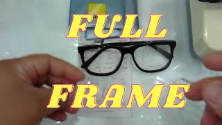 How to make eyeglasses Plastic full frame in auto lens edger eyeglasses optician opticalshop [upl. by Dorelia]