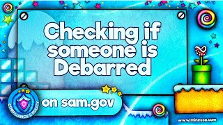 How to Check for Debarment on SAMgov  StepbyStep Tutorial [upl. by Ashleigh]