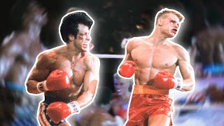 When ROCKY spun back against DRAGO for APOLLO CREED Rocky IV [upl. by Airetahs54]