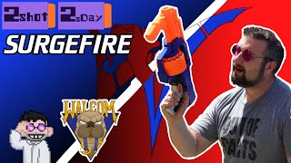 Modding the NERF ELITE SURGEFIRE into a STREET SWEEPER  2Shot Tuesdays [upl. by Alyks97]