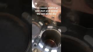 What a bad head gasket looks like prius headgasket overheat [upl. by Aremaj724]