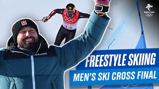 Freestyle Skiing  Mens Ski Cross Final  Full Replay  Beijing2022 [upl. by Nhguavahs75]