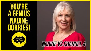 FLASHBACK Youre a Genius Nadine Dorries [upl. by Namyl]