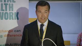 Antonio Horta Osorio CEO of Lloyds Bank  Speech at the launch of MentalHealthAtWork [upl. by Josi]