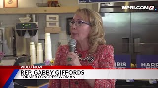 Video Now Gabby Giffords says America needs us all to speak out [upl. by Innig]