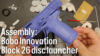 Assembly of Bobo Innovation Block 26 Disc Launcher [upl. by Dric]