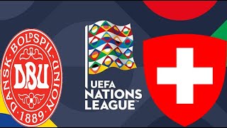 FİFA 24  Danimarka vs İsviçre  UEFA Uluslar Ligi  202425 [upl. by Gal]