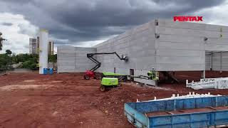 Construção da nova loja do Paulistão Atacadista  Ribeirão Preto  SP [upl. by Barrington]