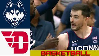 2 UCONN vs DAYTON Basketball Game Full Highlights 2024 [upl. by Graham]