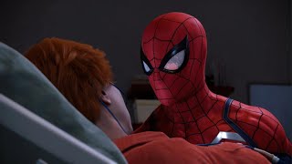 Marvels SpiderMan Remastered 4K 120FPS  Aunt may death scene [upl. by Anak612]