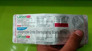 Lansoprazole Orally Disintegrating Tablets 30mg Review In Hindi  Junior Lanzol 30mg Tablets Uses [upl. by Kong176]