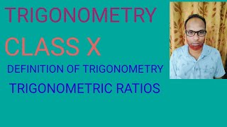 TRIGONOMETRY CLASS X CHAPTER 8 [upl. by Wymore]