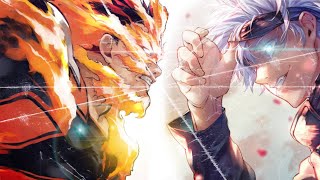 endeavor vs nomu español boku no hero academia [upl. by Hansiain653]