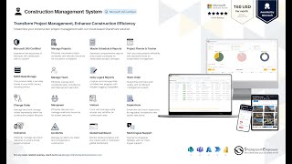 Construction Management System  Product Walkthrough [upl. by Aicelaf]