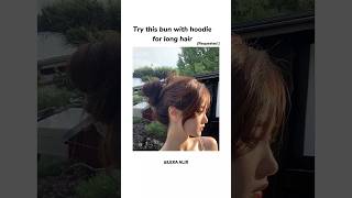 Hairstyle for long hair  aesthetic hairstyle tutorial trending shorts yt popular fypシ゚ me [upl. by Aihtebat316]