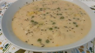 Sopa de Leche  Fácil y Rápida de preparar [upl. by Ivonne440]