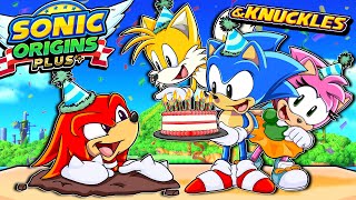 🎂 Knuckles Birthday Bash 🎂  Sonic Origins Plus LIVE CELEBRATION [upl. by Nnodnarb]