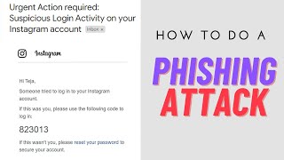 How Hackers do Phishing Attacks to hack your accounts [upl. by Norbert]