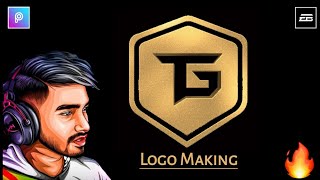 How To Make Logo Like Techno Gamerz  Picsart Editing Tutorial  Simple Logo Editing Tutorial [upl. by Adidnac]