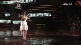 2012 KPop World Festival TURKEY  Nursena Demir We Were in Love Performance [upl. by Letch]