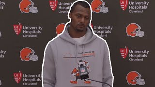 Deshaun Watson Postgame Press Conference  Week 5 vs Washington Commanders [upl. by Anire52]