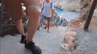 walking in Porto Katsiki Lefkada Island Greece [upl. by Crabb]