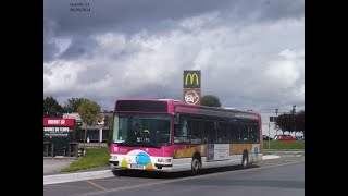 SITAC Bus A bord du Irisbus Agora S €3 n° 891 ligne 2 [upl. by Roleat724]