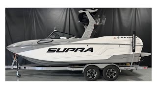 ALL NEW MODEL FOR 2024 The Supra SV 400 Surf Boat in Nisswa Minnesota [upl. by Shu]