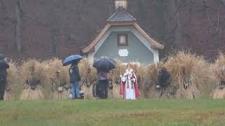 Nikolaus mit Buttnmandl in Stanggaß Bischofswiesen  Berchtesgaden [upl. by Arekahs323]