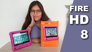 Review Fire HD 8 2021  ¿La MEJOR Tablet para NIÑOS [upl. by Carlynne]