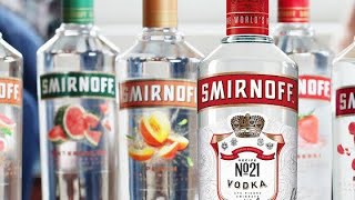 Smirnoff Vodka  Orange amp Green Apple Flavour  Review in Hindi [upl. by Alleras]