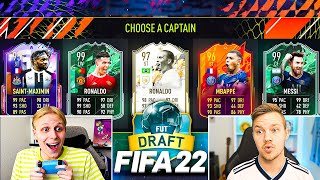 FIFA 22 RETRO DRAFT DUEL VS JKFIFA [upl. by Akinehc]