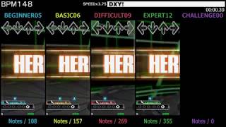 DDR  DXY  SINGLE DanceDanceRevolution 5thMIX [upl. by Rodl]