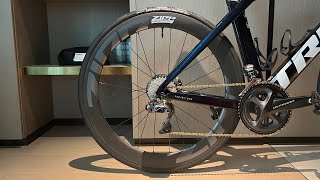 ZIPP 404 Firecrest Hub soundZR1 0km ラチェット音 Madone SLR [upl. by Olaf]