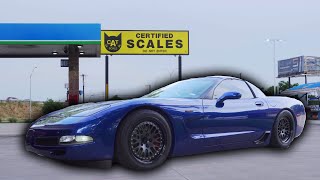 How Much Does a C5 Corvette Z06 Weigh [upl. by Arne]