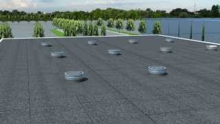 SOLAR TUBE  INSTALLATION DEPLOSUN GLASS TOP IN DECK ROOF [upl. by Desiri]