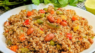 Oats Recipe  Steel Cut Oats Recipe  Vegetable Daliya  Broken Wheat Upma  The Best Steel Cut Oats [upl. by Seda]